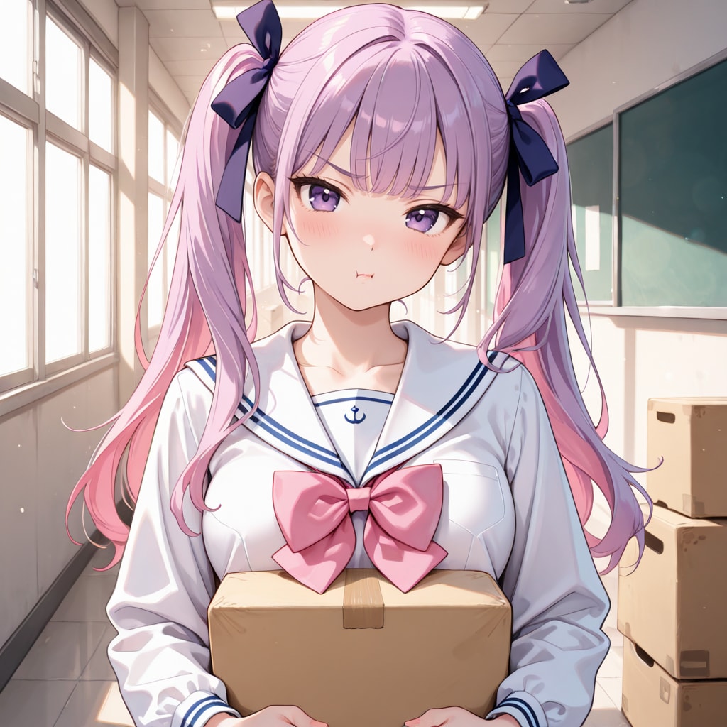 ひなちゃん、雑用を頼まれる