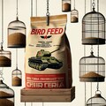 Bird feed ad but with a tank on the cover 3枚目