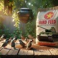 Bird feed ad but with a tank on the cover 4枚目