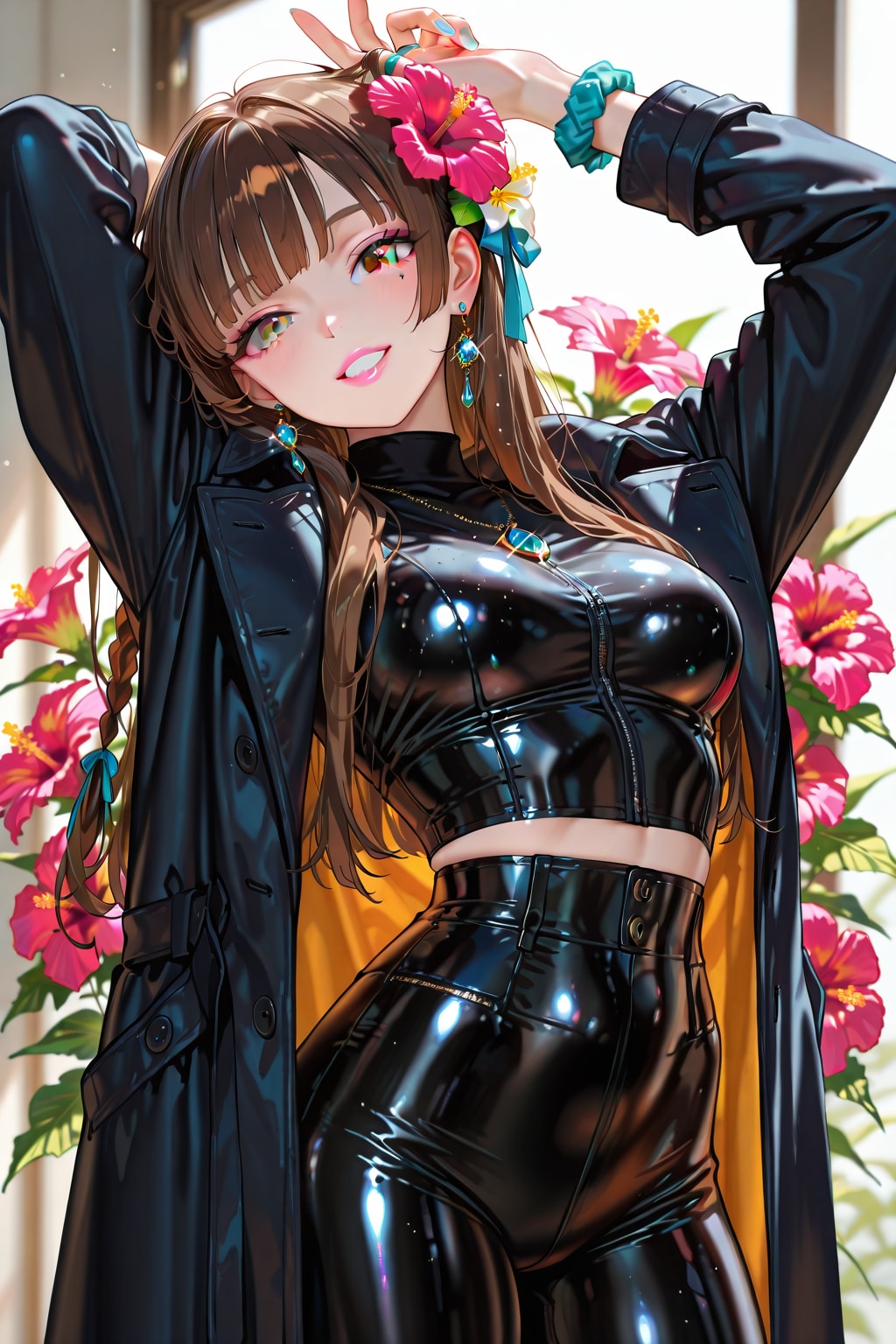 私みたいな人妻がこんなメイクでイメージチェンジしたらダメですか(*'ω'*)❤️ | の人気AIイラスト・グラビア