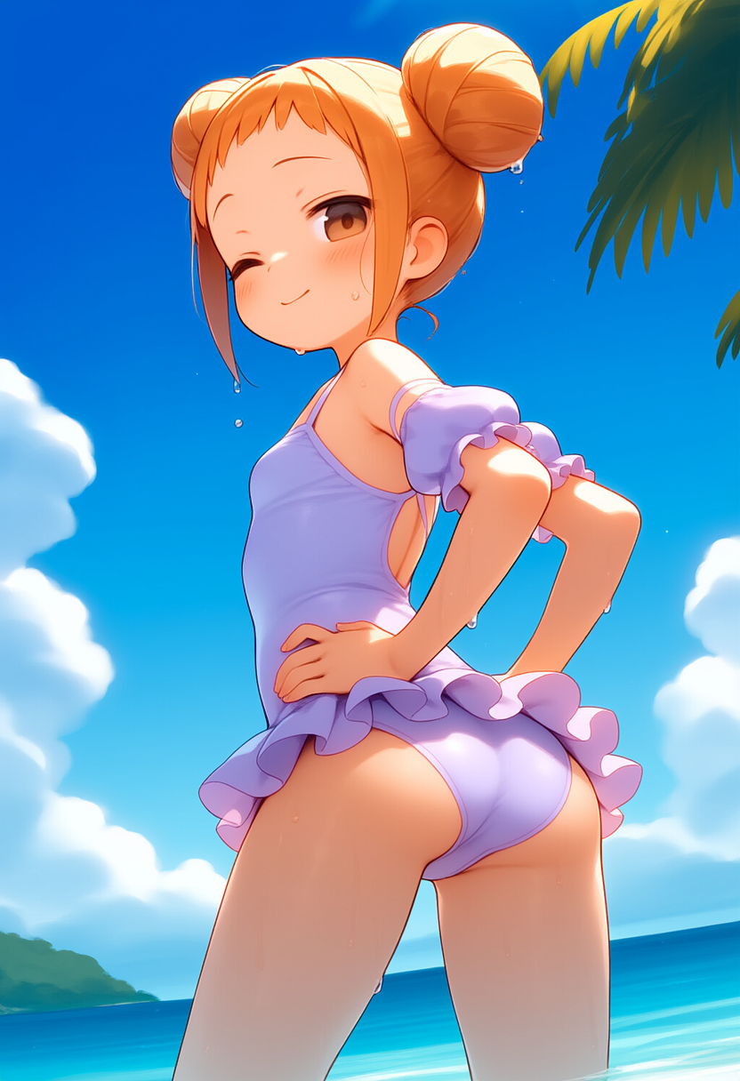 女児水着