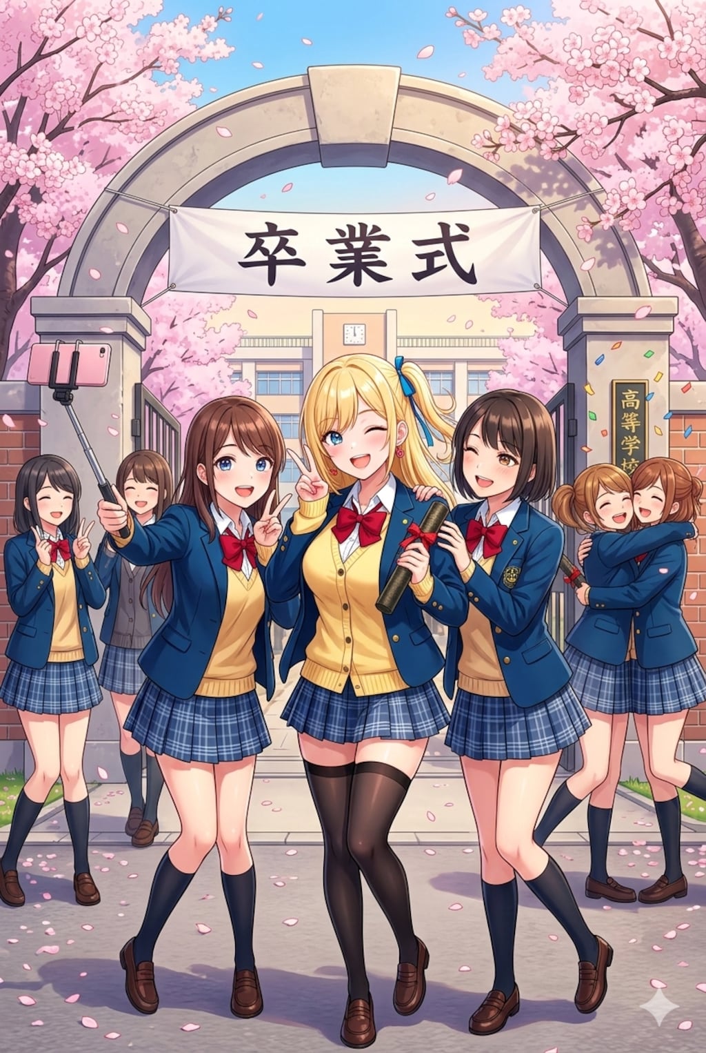 ナミちゃんの卒業式