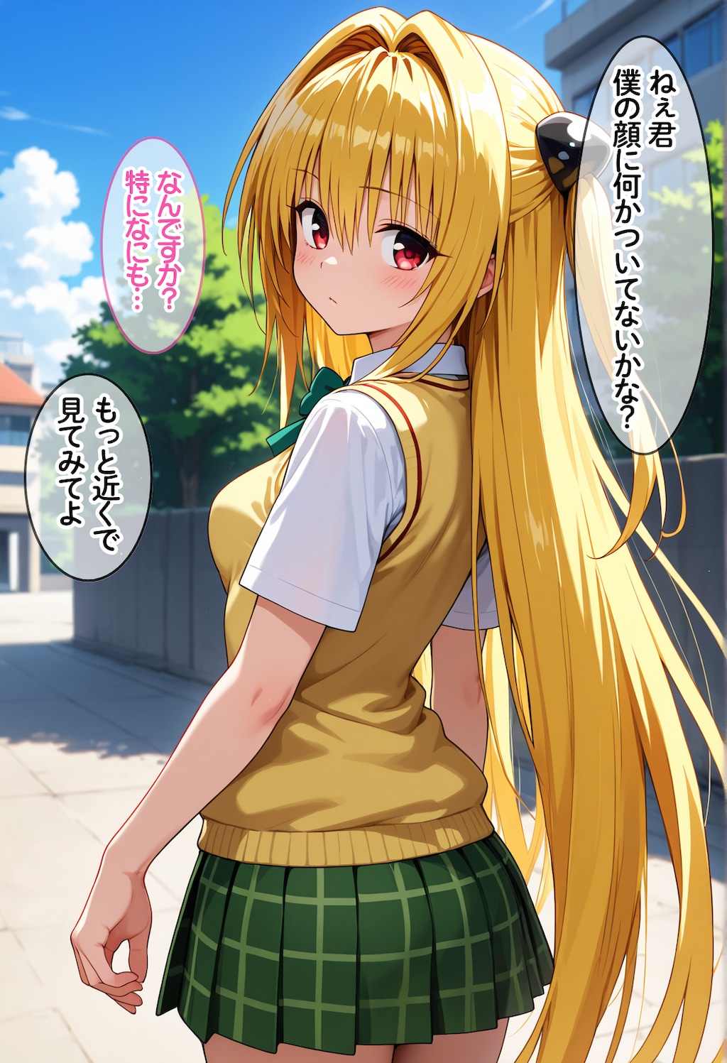 【ヤミ新作】はぁ…今日もリトにえっちぃことばかりされてしまいました…