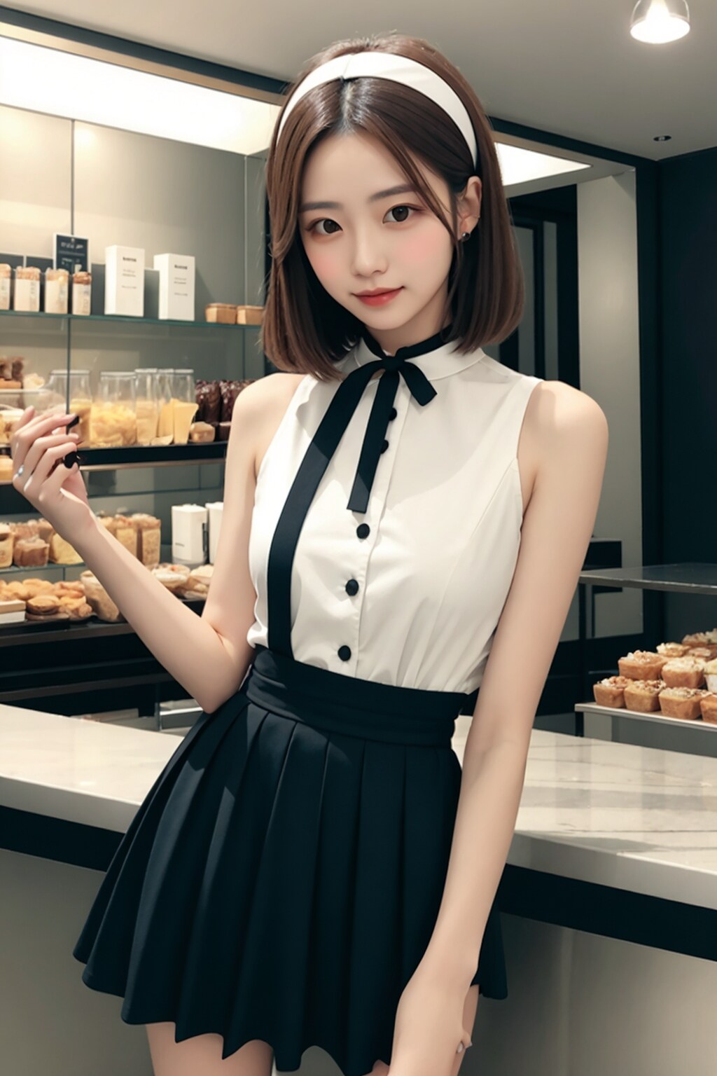 Café Gal ☕ 2 | の人気AIイラスト・グラビア