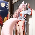 夜桜明里（YozakuraAkari）どうだ？背中も魅力的だろ？ 2枚目