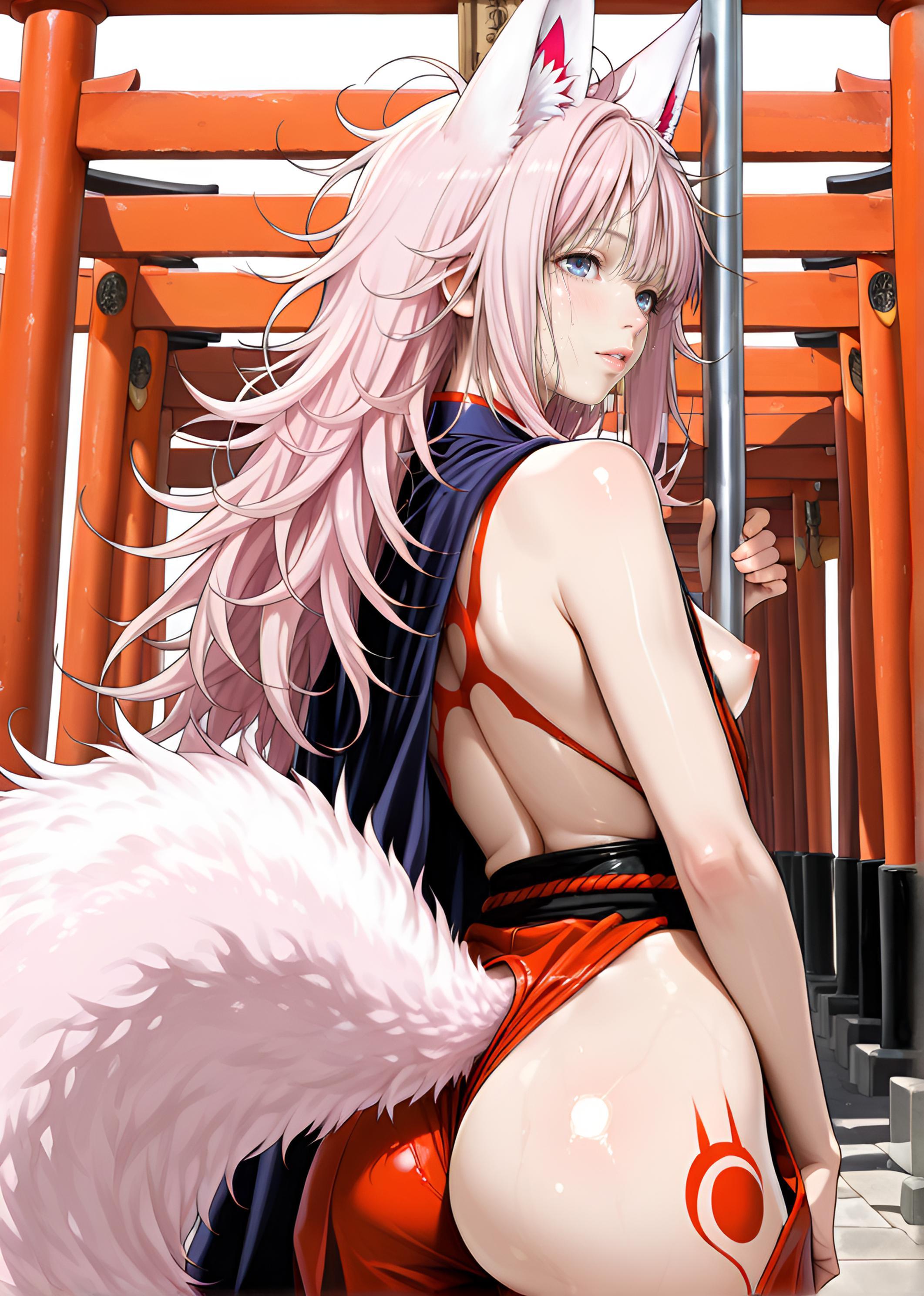 夜桜明里（YozakuraAkari）どうだ？背中も魅力的だろ？