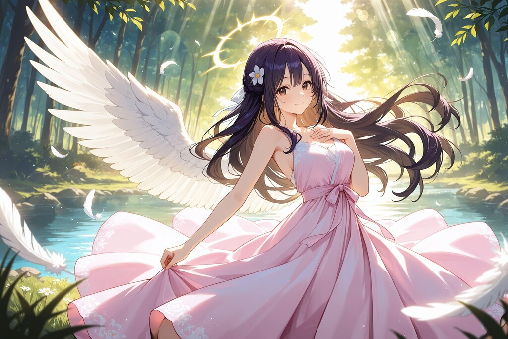 天使さん頑張ります