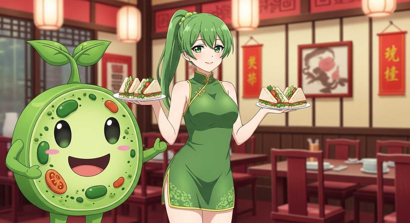 中華風サンドウィッチ