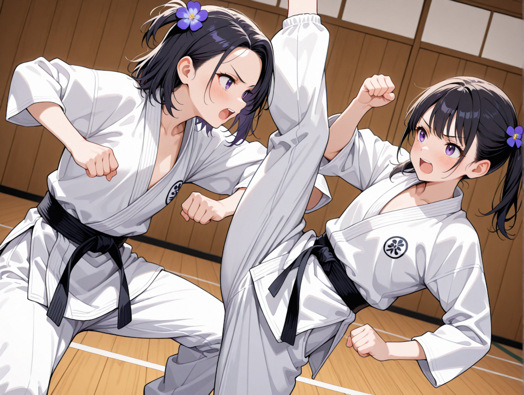 姉妹試合：あやめ勝利