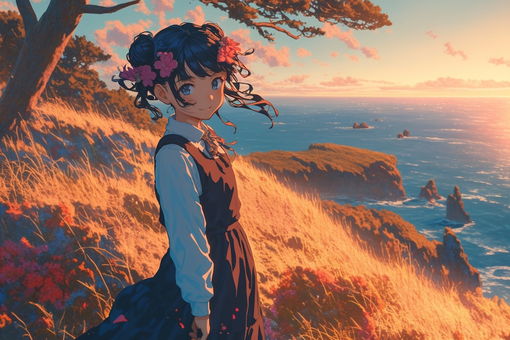 夕暮れのおだんごちゃん🍡✨84