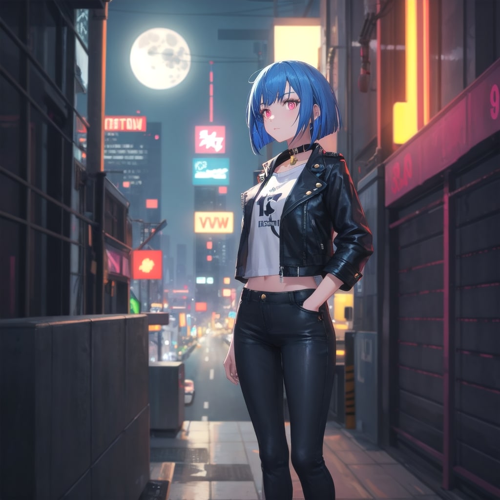 都会の冬の夜 | の人気AIイラスト・グラビア