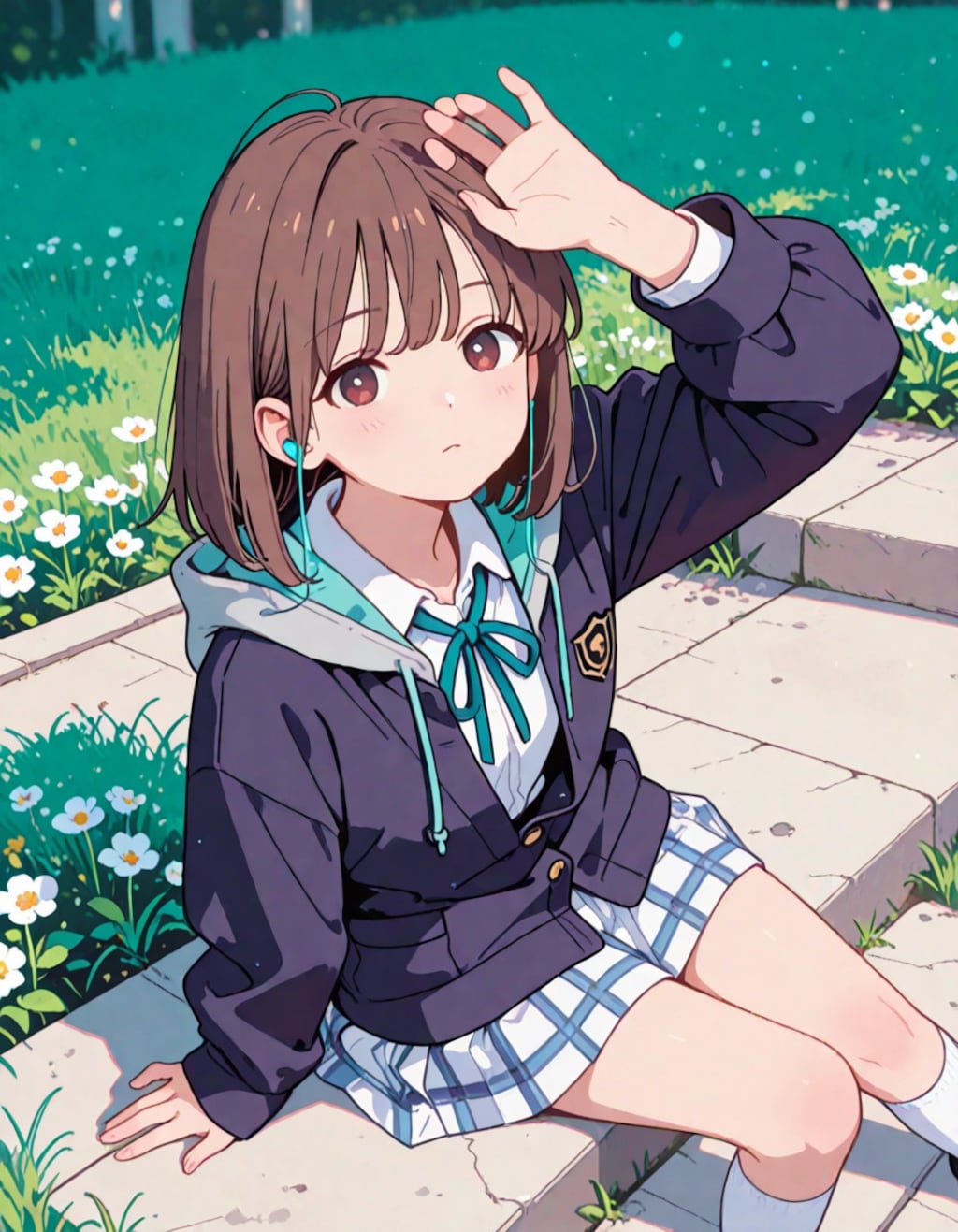 今日のパーカー女子