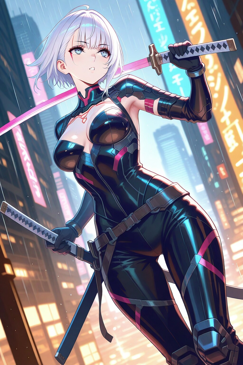 サイバーパンク侍ガール