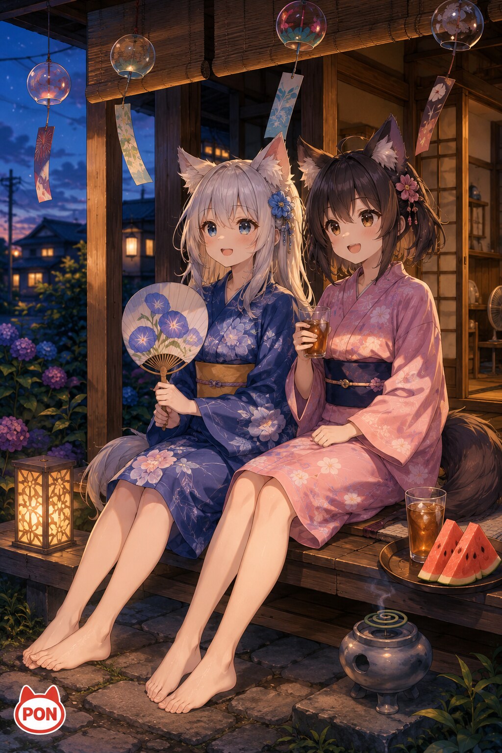 夕涼み
