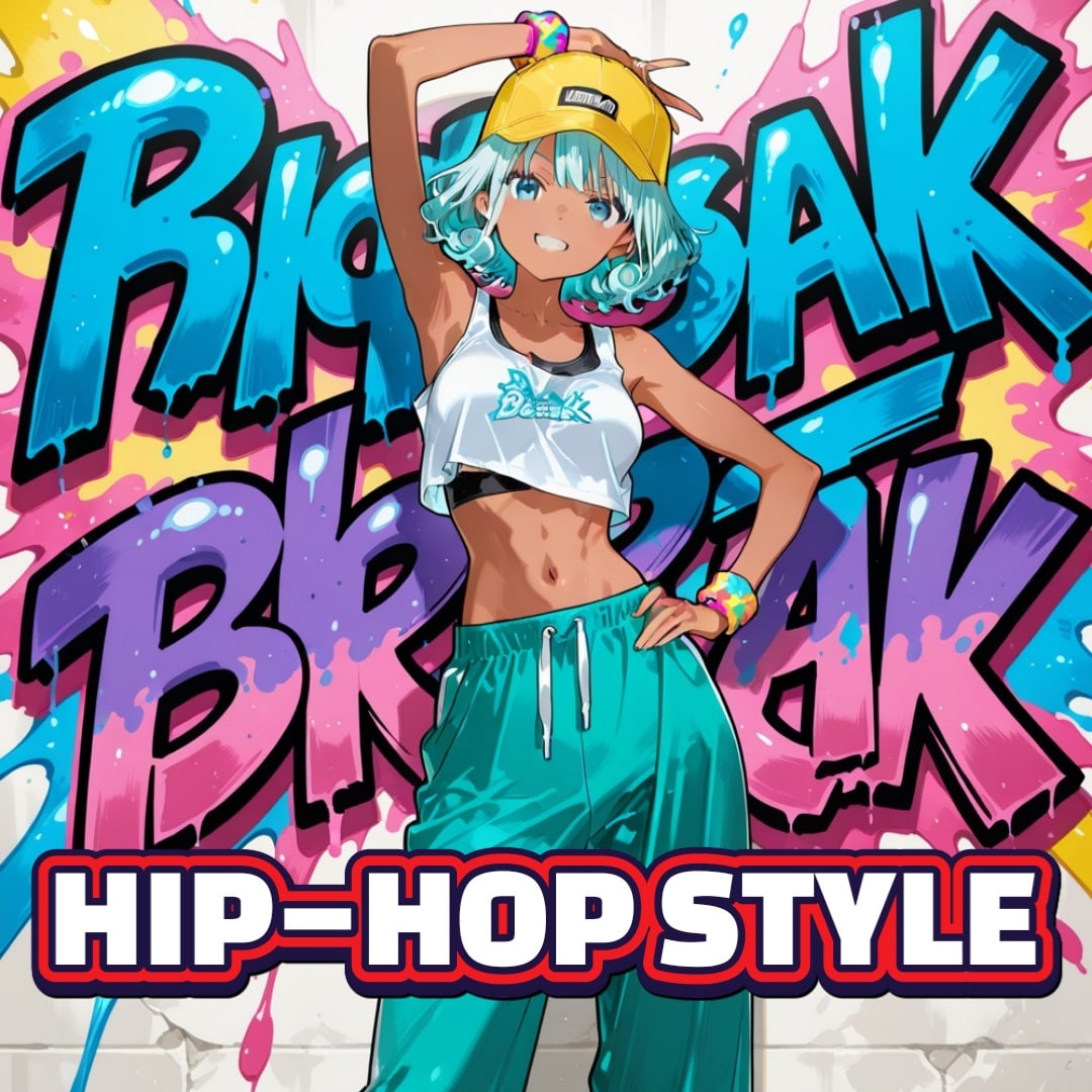 【告知】ヒップホップ【2/3〜2/6】 | の人気AIイラスト・グラビア