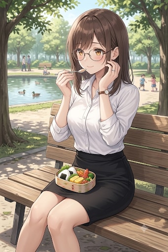 お昼休憩中の若妻