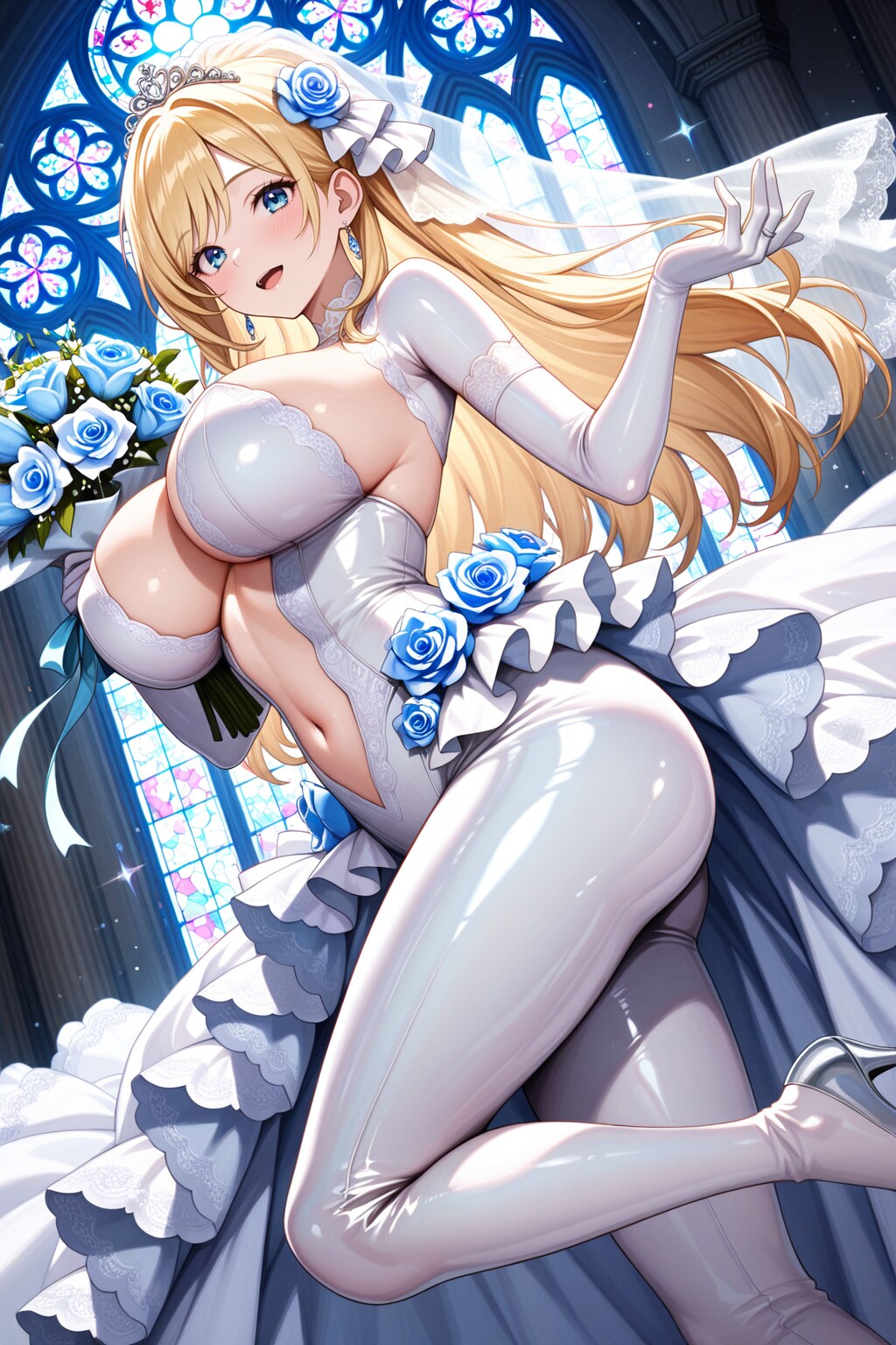 ウエディングラバードレス