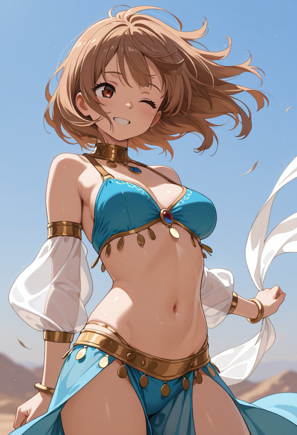 砂漠の踊り子