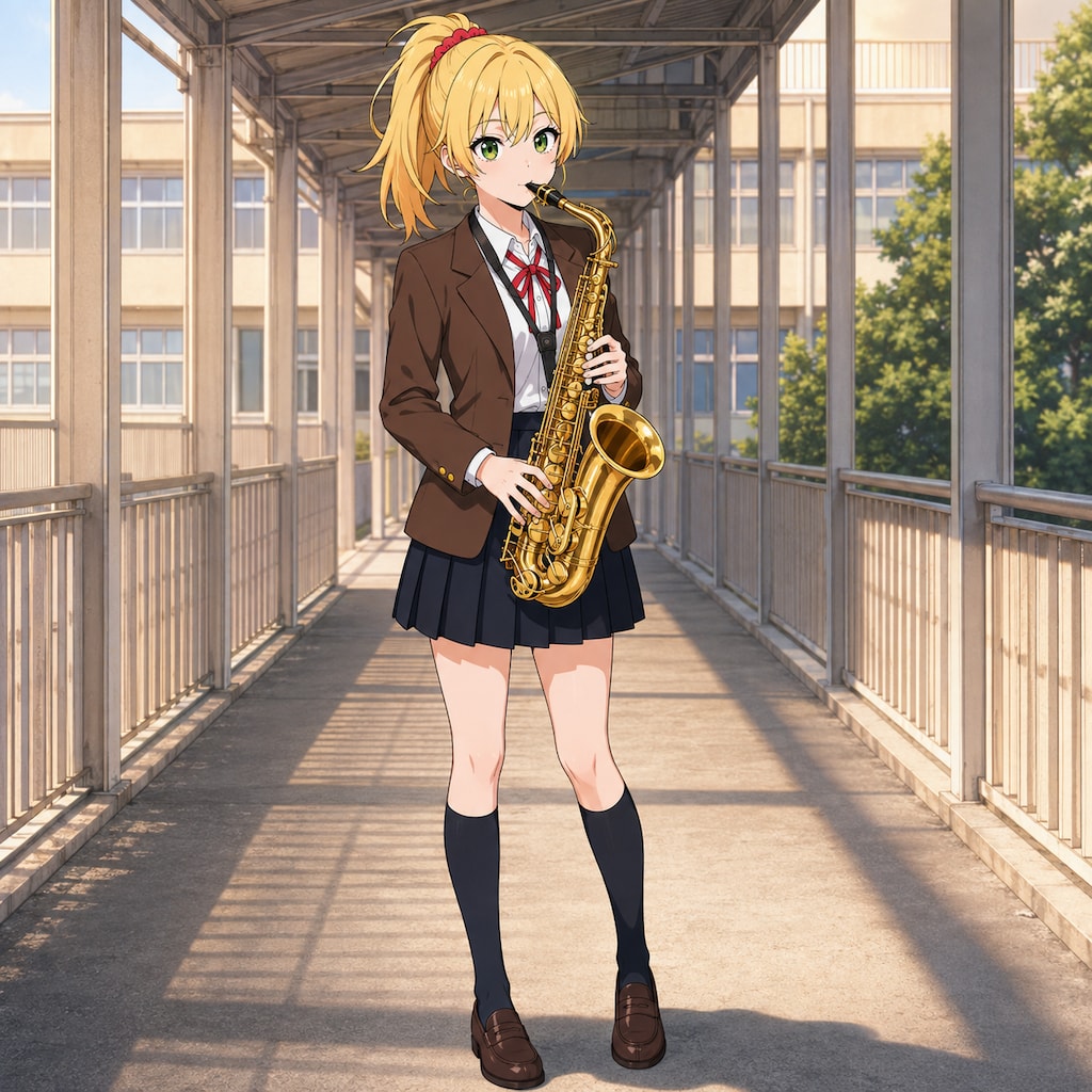 サックス族を治めるギャル長（おさ）