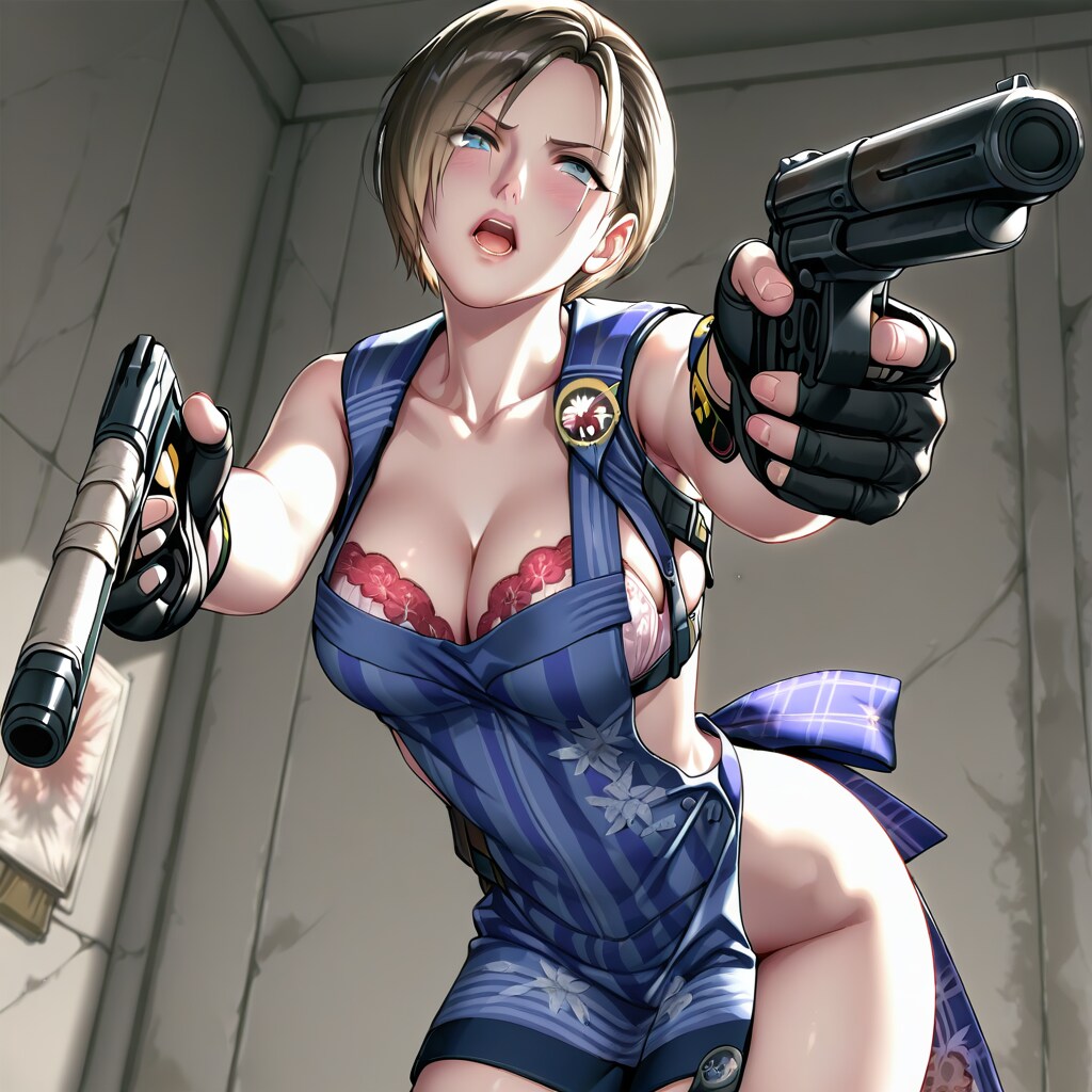 はだかエプロン生成失敗例その1