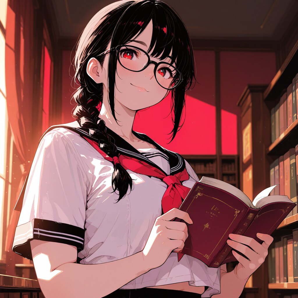 図書室の少女
