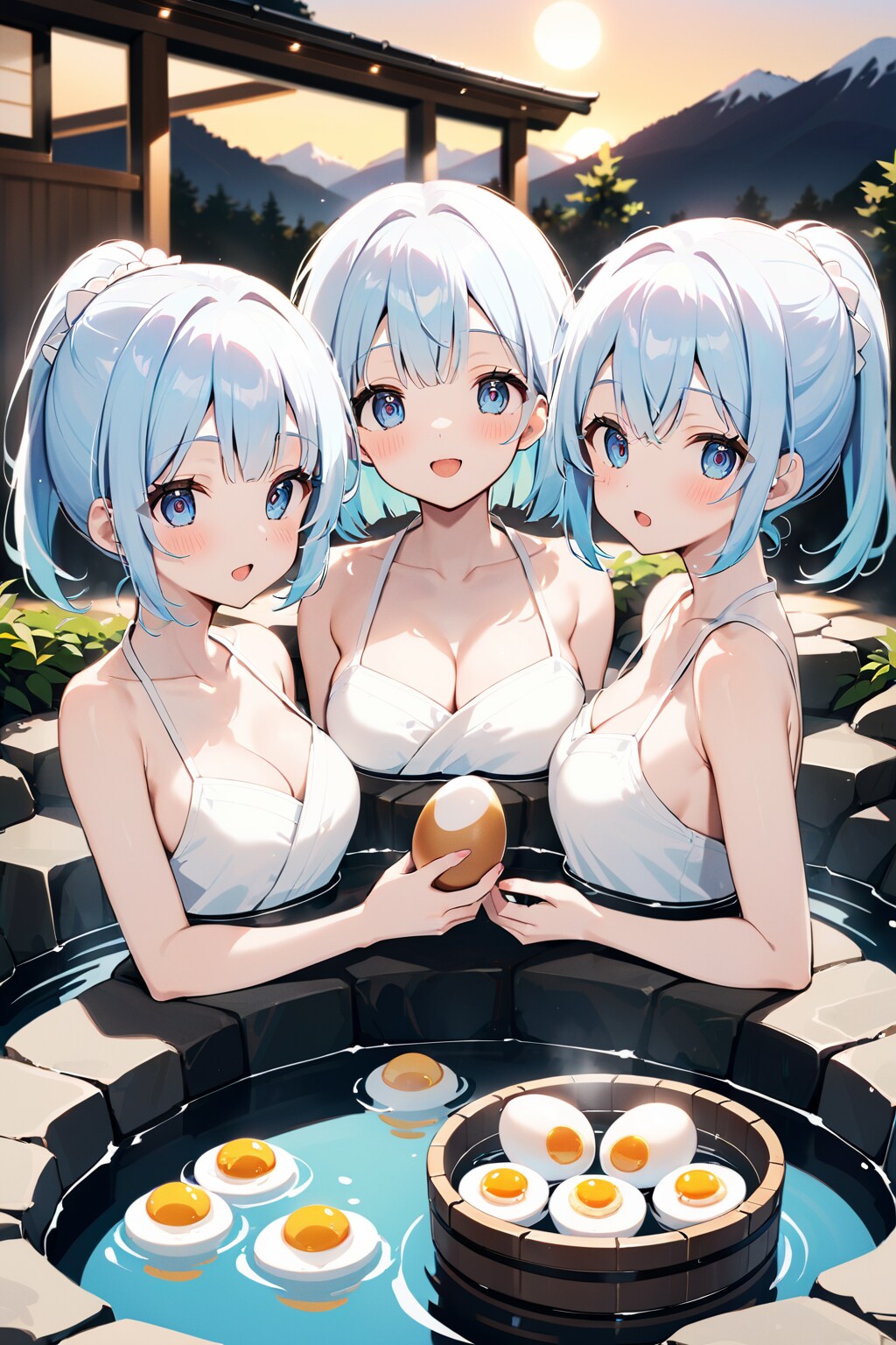 温泉玉子