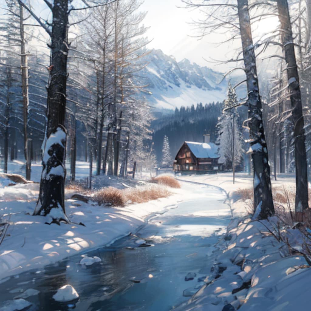 ゲレンデの風景