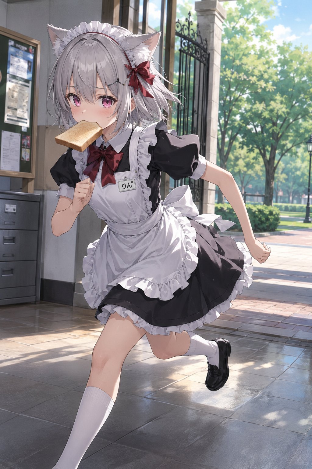 遅刻メイドさん