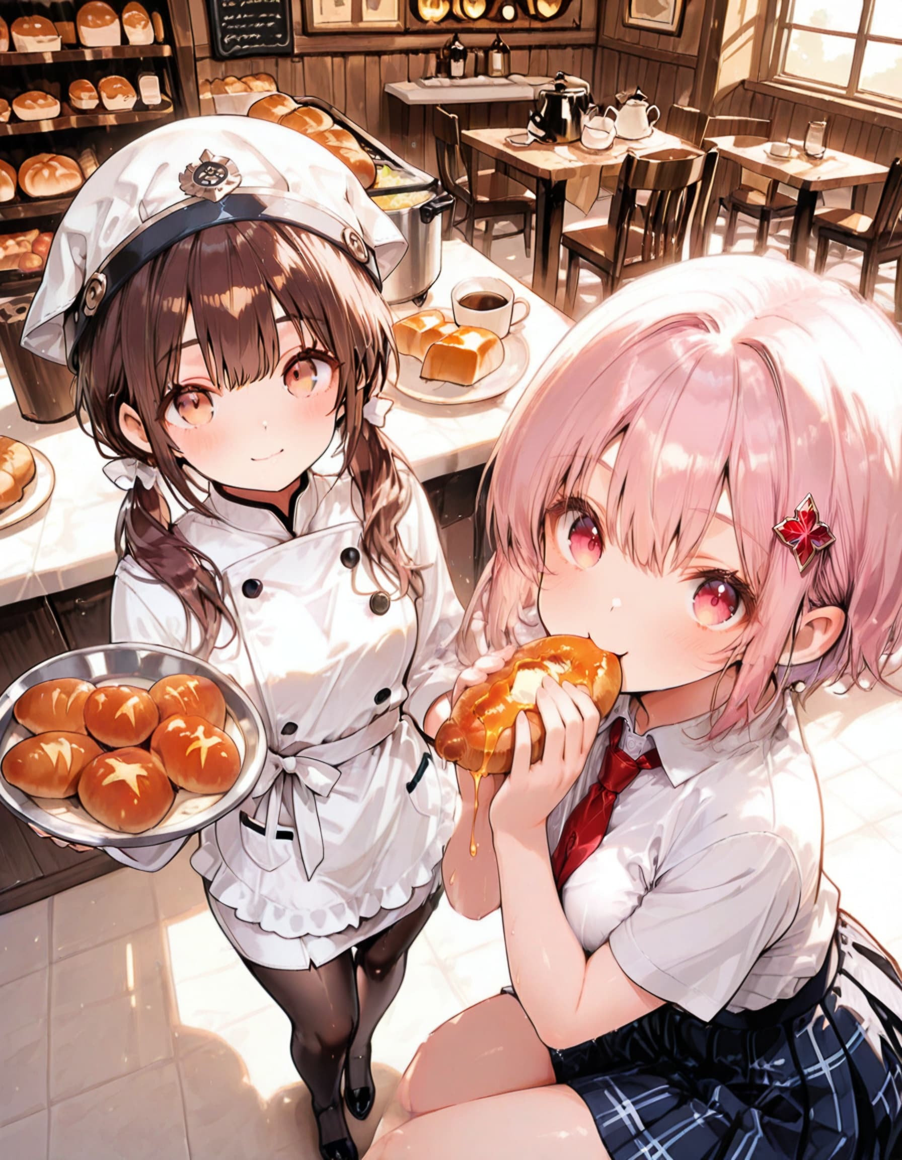 はちみつパンを作ったのです