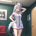 見えそうで見えてる企画作品です 2枚目