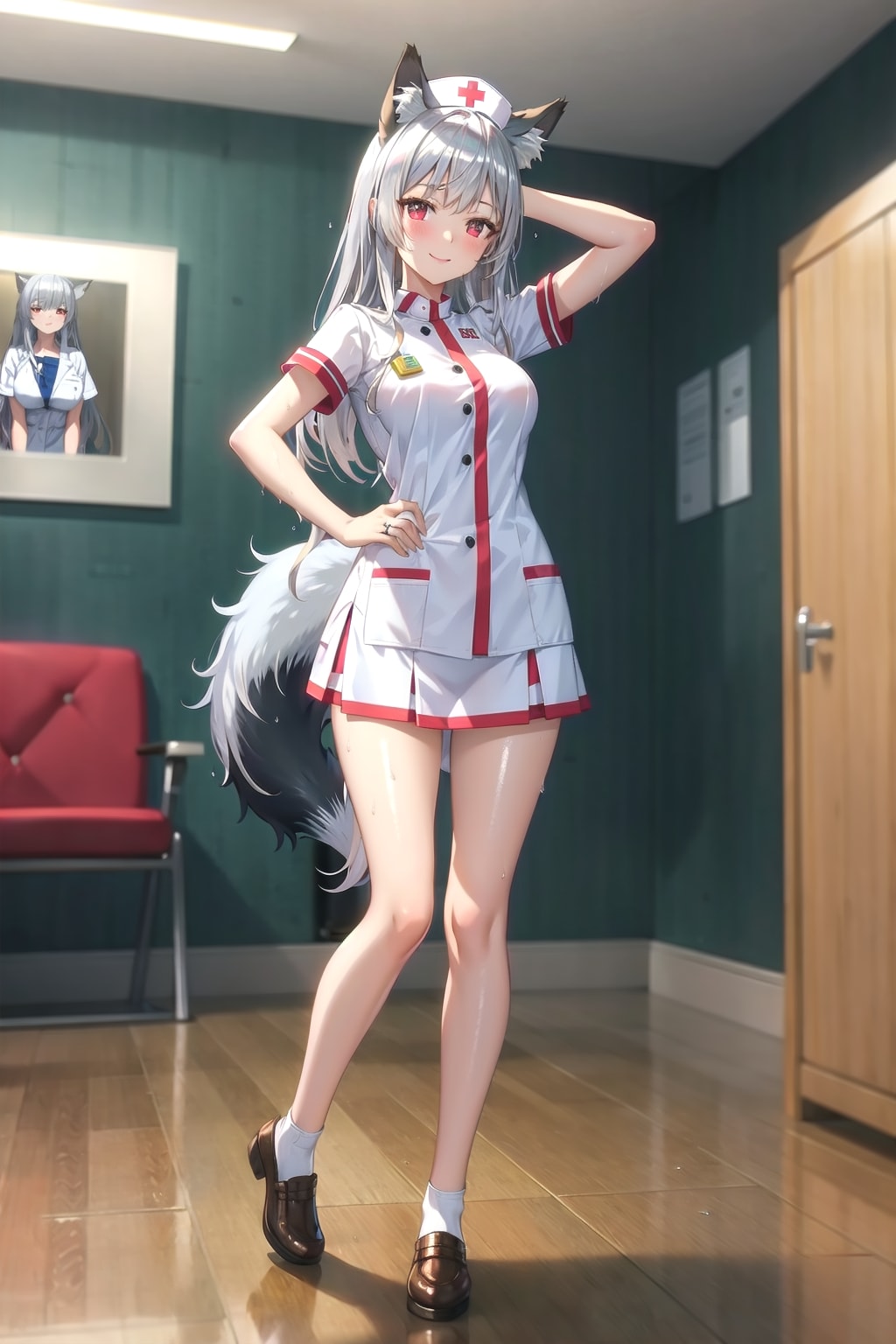 見えそうで見えてる企画作品です