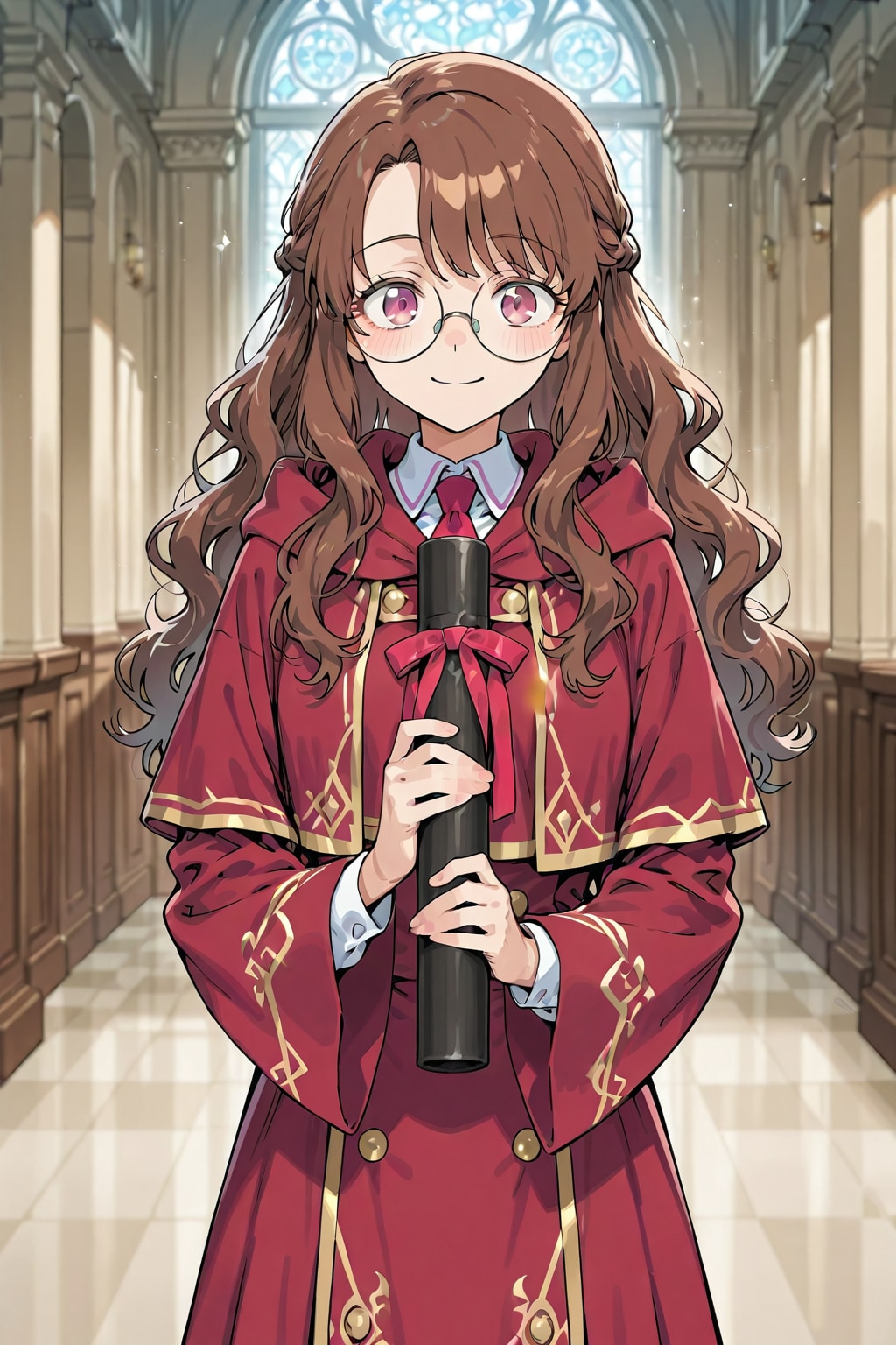 魔法学校を卒業します