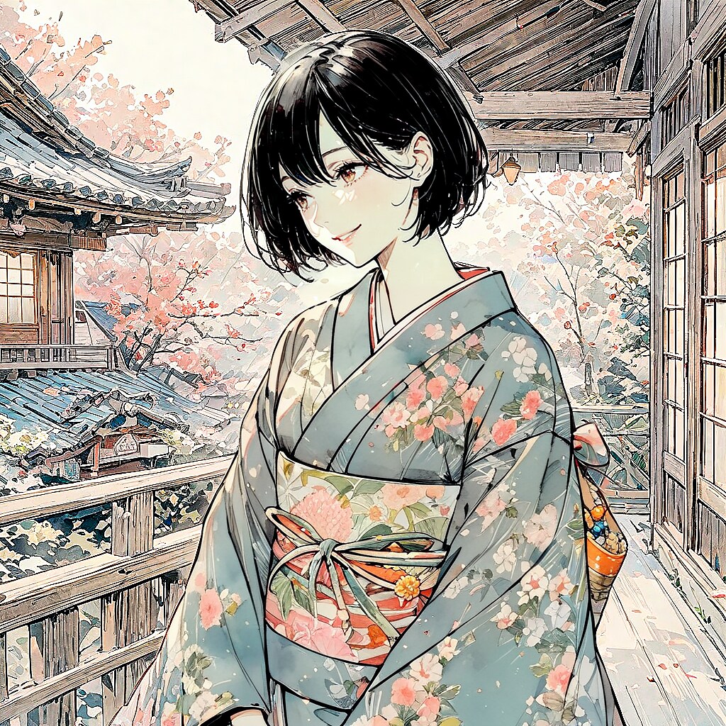 和の少女60 | の人気AIイラスト・グラビア