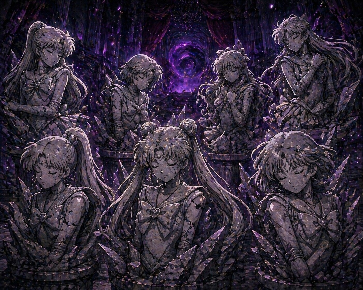 美少女戦士セーラーサターンアヤ第24話 | の人気AIイラスト・グラビア