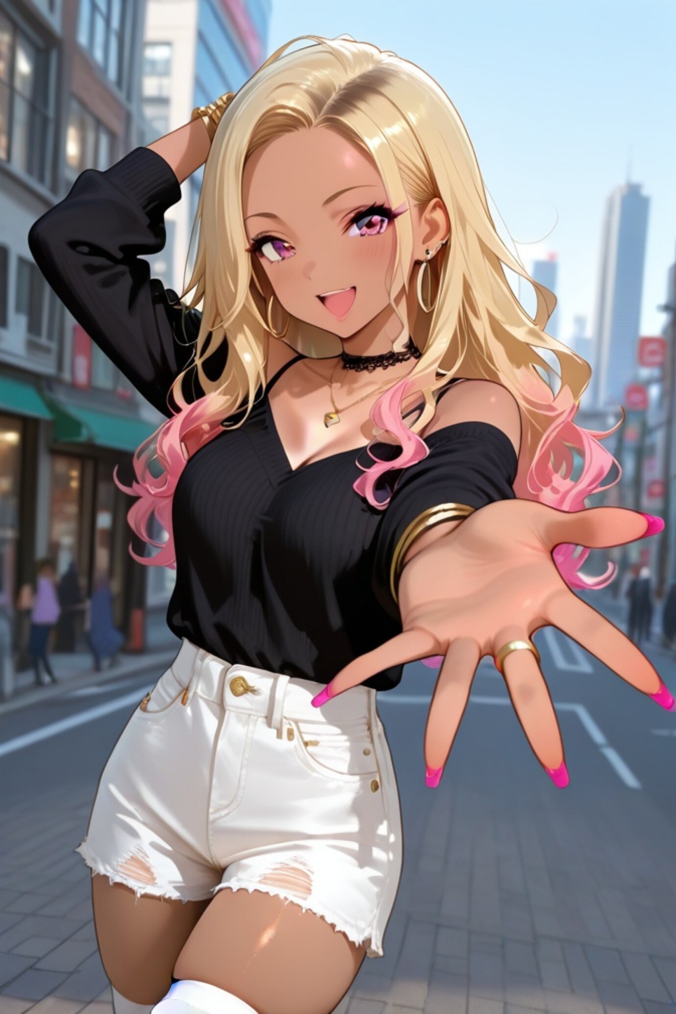 金髪ちゃん