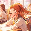 教室の窓辺 2枚目