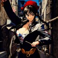 メイのセクシーさと美しさ！レッドボリン軍のニット帽美少女がドラゴンボールの世界に舞い降りる 5枚目
