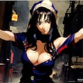 メイのセクシーさと美しさ！レッドボリン軍のニット帽美少女がドラゴンボールの世界に舞い降りる 8枚目