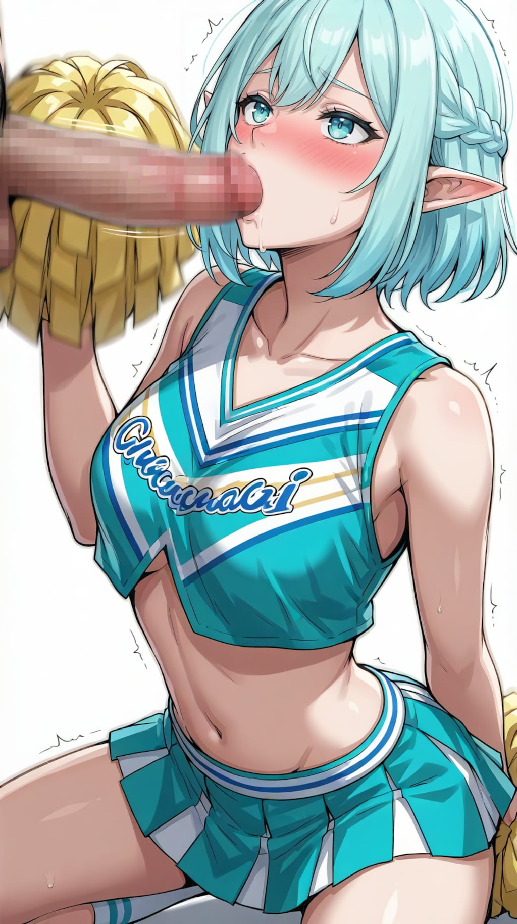 アクアリア(チアガール)_フェラチオ