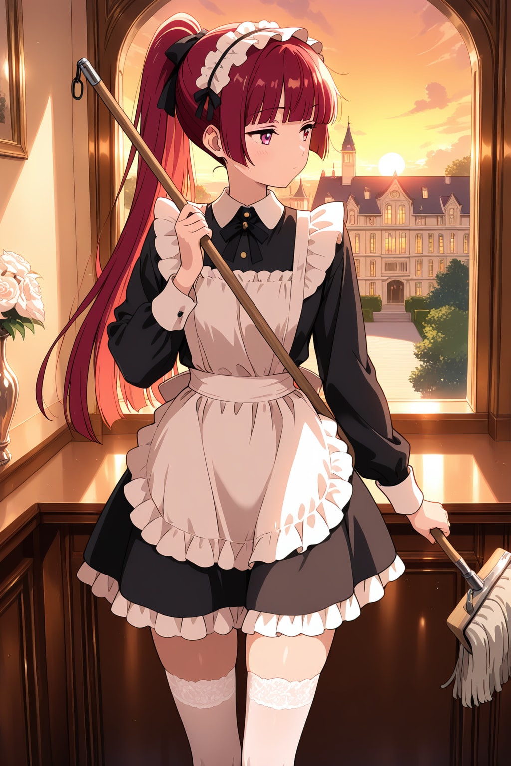 掃除が終わる気がしない | の人気AIイラスト・グラビア