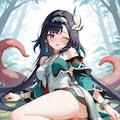 お題箱78藍硯(原神) 3枚目