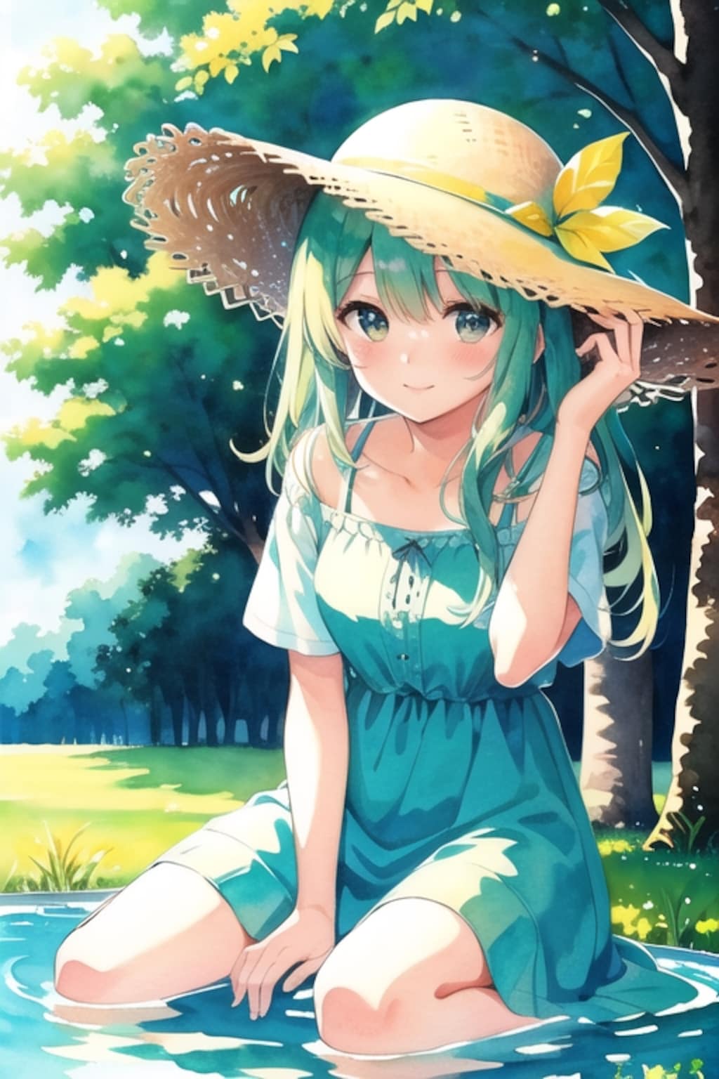 夏の少女