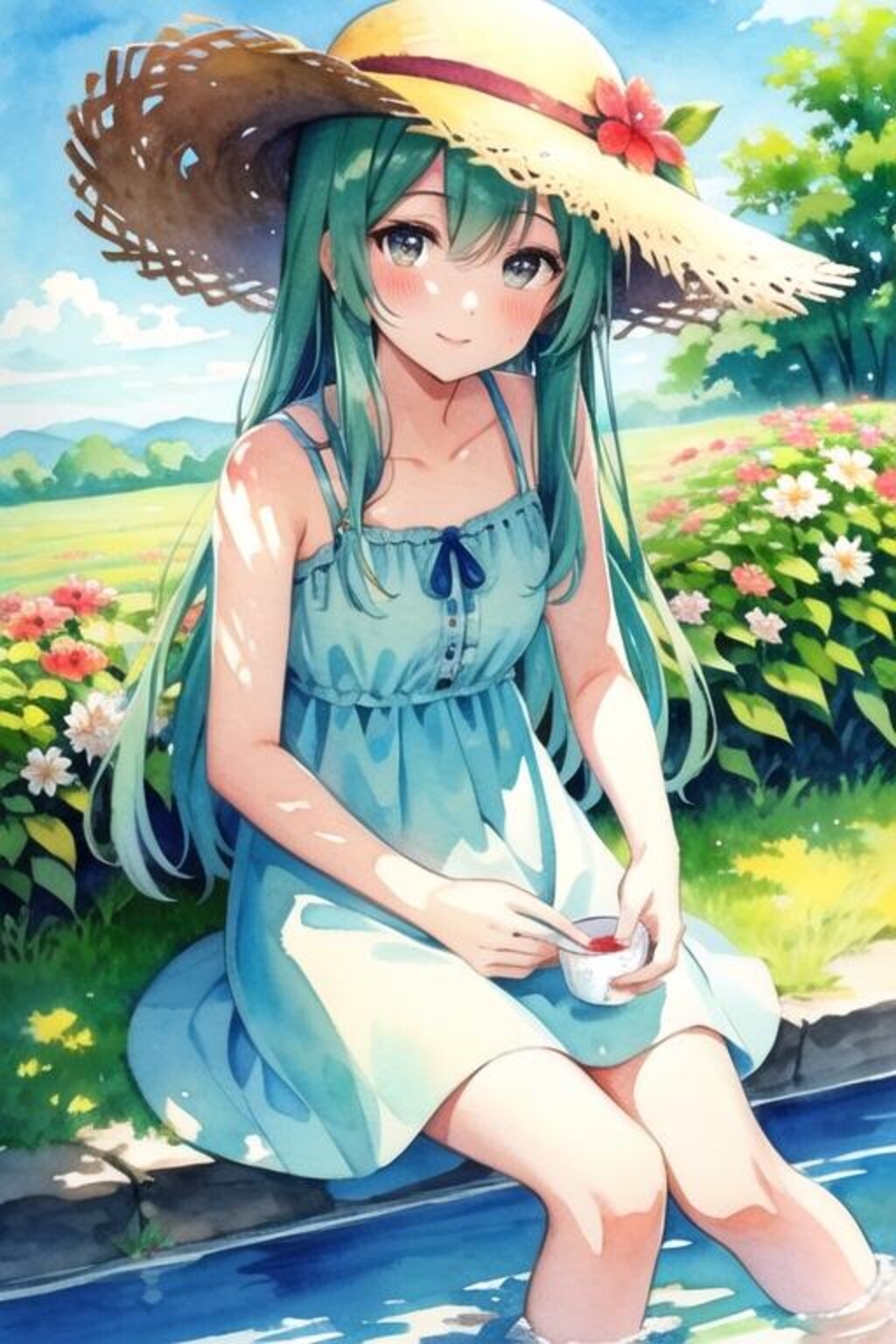 夏の少女