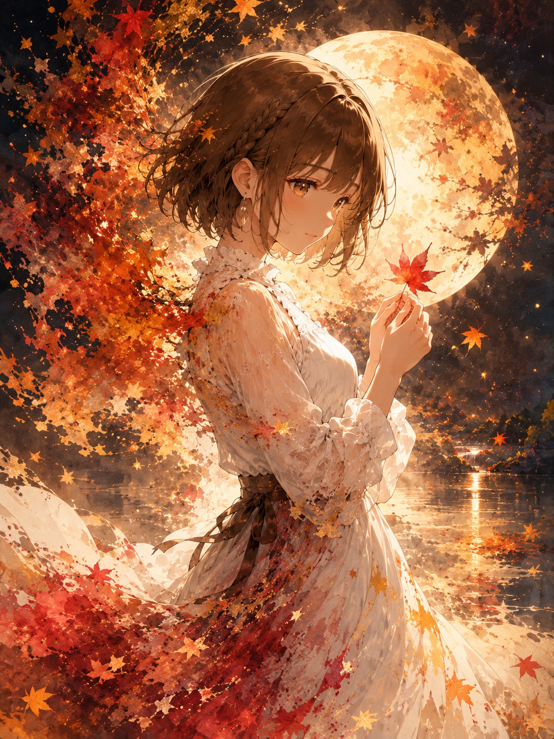 秋、身に纏う。―Ⅱ― | の人気AIイラスト・グラビア