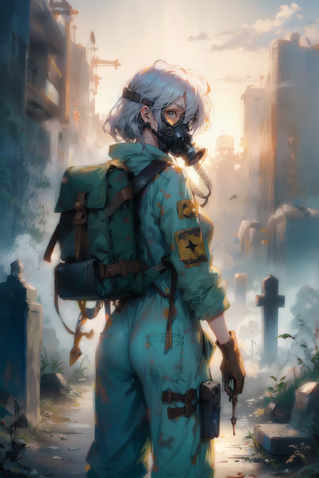 朝靄の中、進む | の人気AIイラスト・グラビア