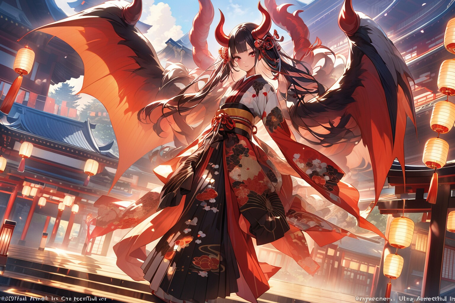 日本的悪魔と天使、といれたらこうなった１ | の人気AIイラスト・グラビア