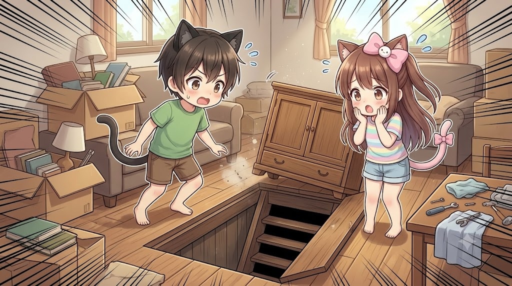 模様替えしてたら・・・