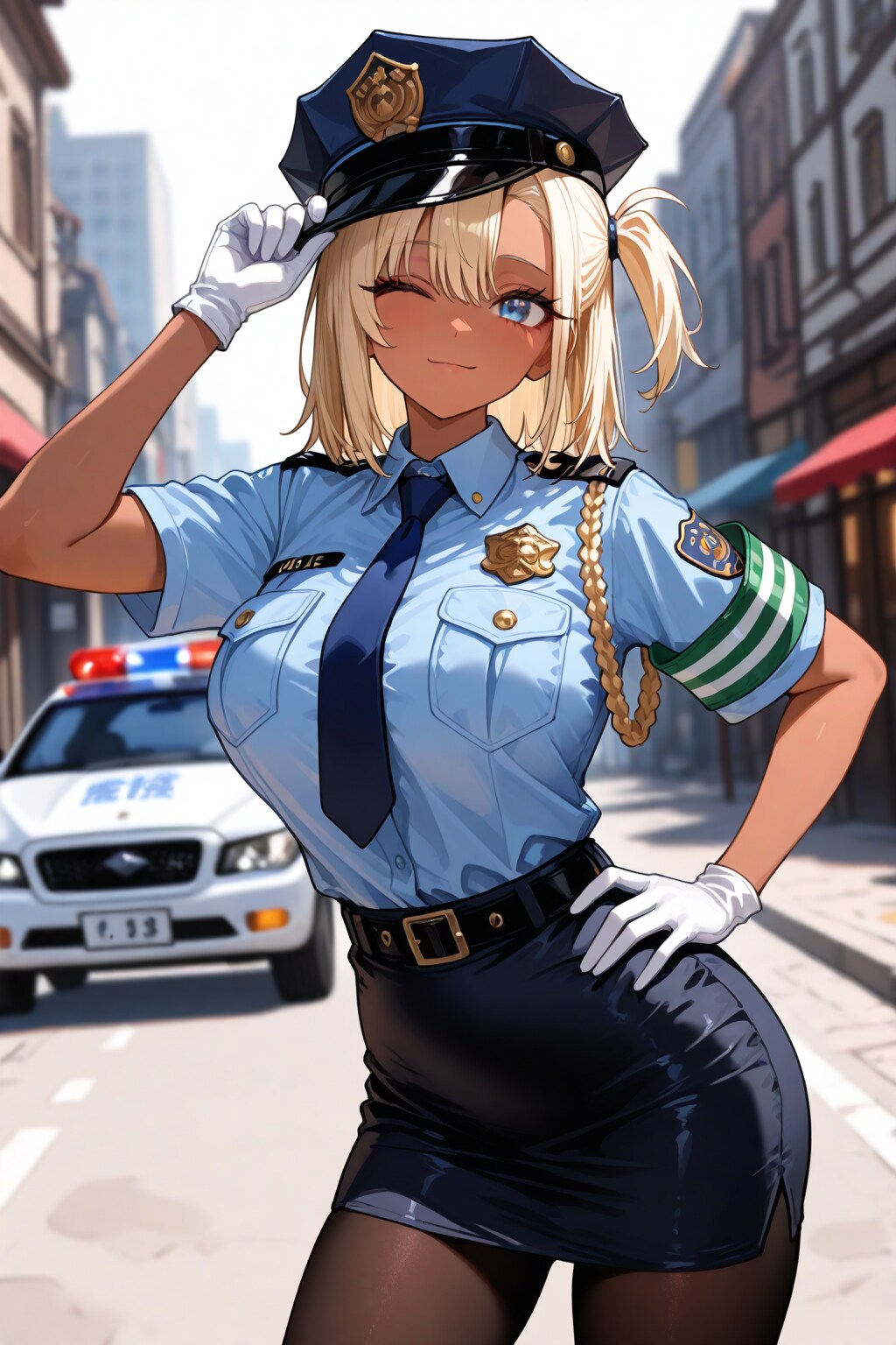 ちーっす、お巡りさんっす