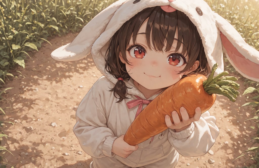 うさぎのコスプレ