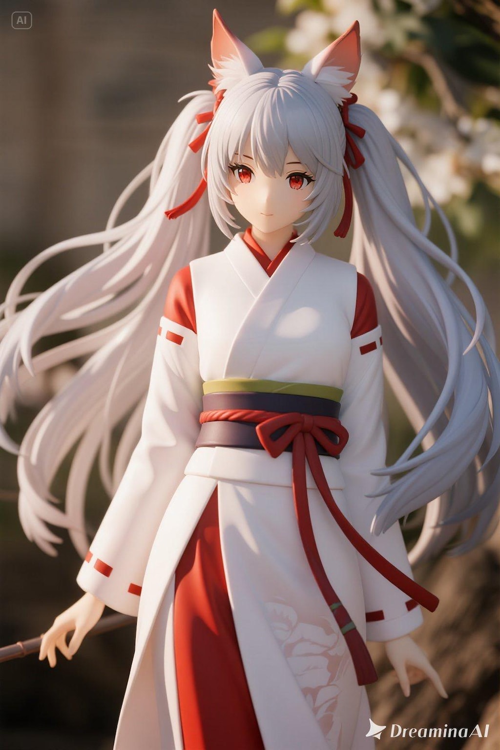 【フィギュア風】キツネの御神体